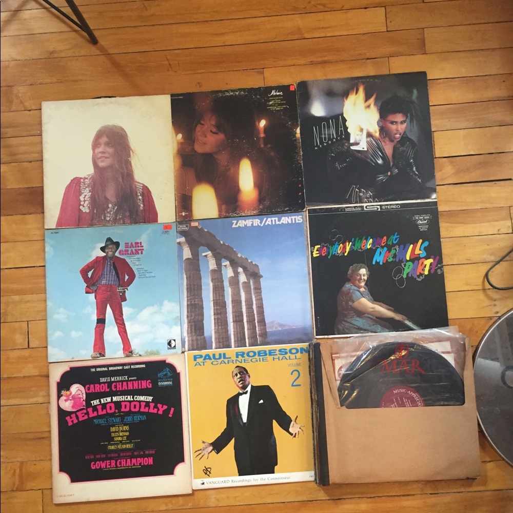 Vinyl records